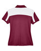 Team 365 Ladies' Victor Performance Polo SPORT MAROON FlatBack