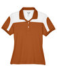 Team 365 Ladies' Victor Performance Polo SP BURNT ORANGE FlatFront