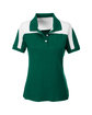 Team 365 Ladies' Victor Performance Polo SPORT FOREST OFFront