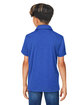 Team 365 Youth Zone Sonic Heather Performance Polo SP ROYAL HEATHER ModelBack