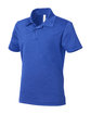 Team 365 Youth Zone Sonic Heather Performance Polo SP ROYAL HEATHER OFQrt