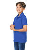 Team 365 Youth Zone Sonic Heather Performance Polo SP ROYAL HEATHER ModelQrt