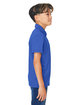 Team 365 Youth Zone Sonic Heather Performance Polo SP ROYAL HEATHER ModelSide