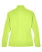 Team 365 Ladies' Leader Soft Shell Jacket SAFETY YELLOW FlatBack