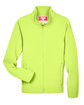 Team 365 Youth Leader Soft Shell Jacket SAFETY YELLOW FlatFront